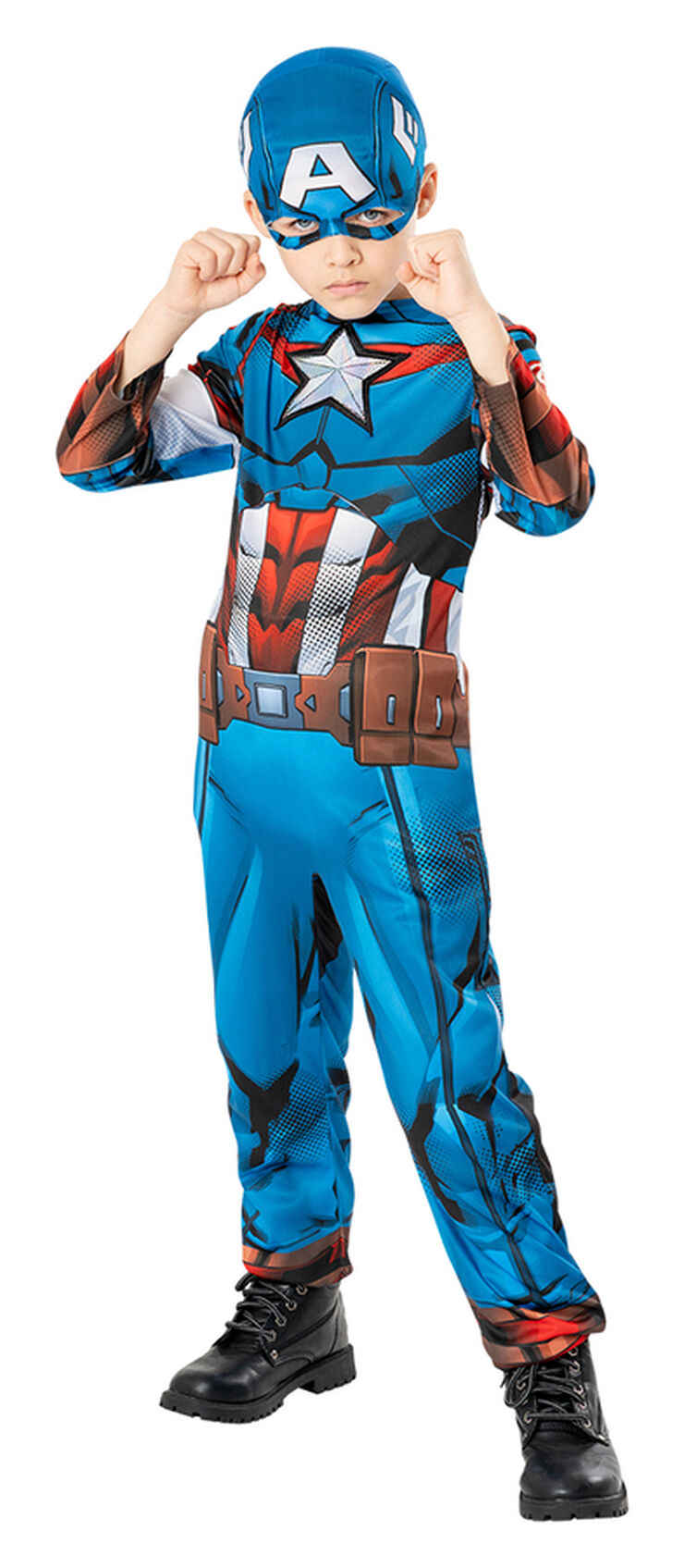 Disfraz Capitán América Eco 7-8 Años