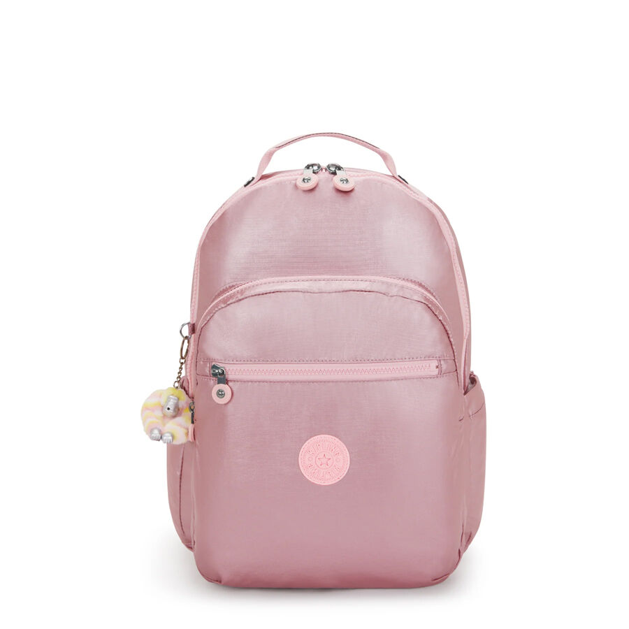 Mochila Kipling Bronze Metalizado