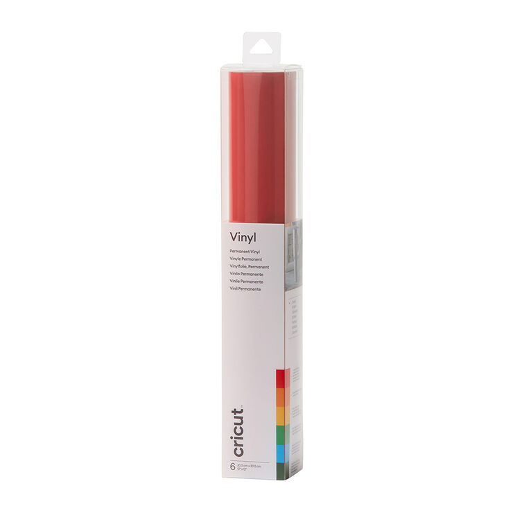 Vinilo permanente brillante 30,5x30,5cmcm 6 hojas