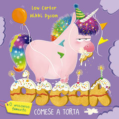 Óscar o unicornio famento cómese la torta