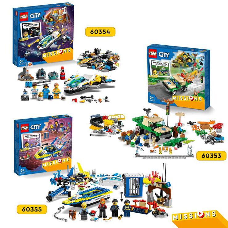 LEGO® My City Missions Rescate Animales 60353