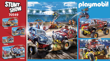 Playmobil Stuntshow Monster Truck Horned 70549