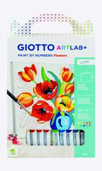 Colorea por Números Giotto Art Lab Flors