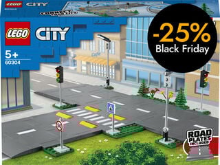 LEGO® City Town Plaques de Carretera 60304
