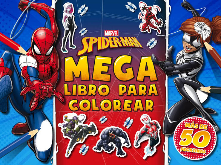 Spider-Man. Megalibro para colorear 2 - Abacus Online