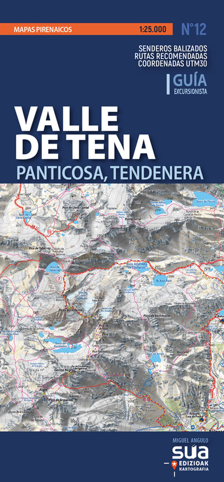 Valle de Tena - Mapas pirenaicos