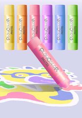 Témpera sólida Playcolor pastel 5g 6 colores