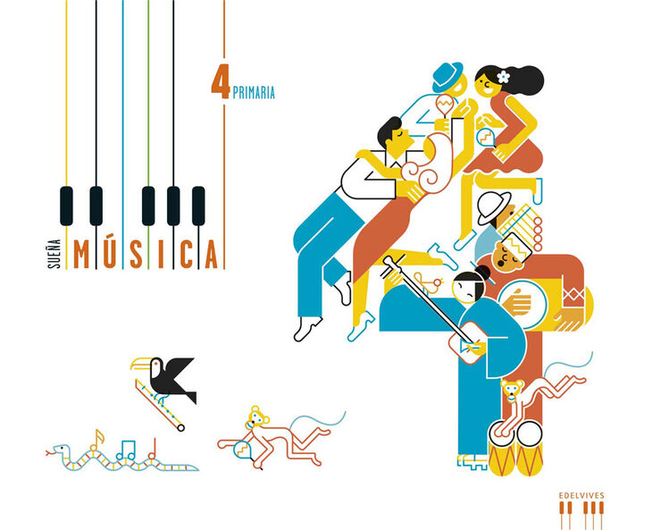 Música 4º Educación Primaria Superpixépolis