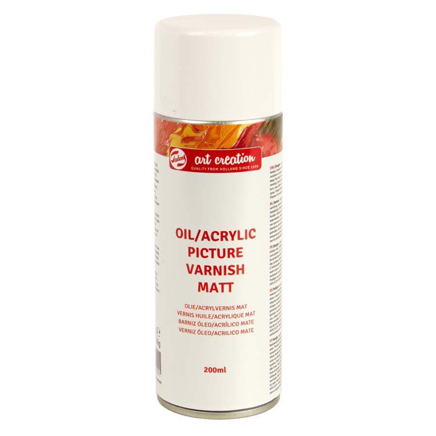 Barniz &oacute;leo/acr&iacute;lico mate Talens spray 200 ml
