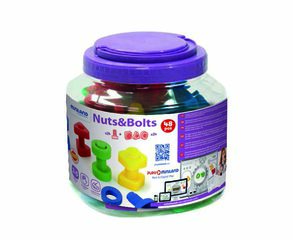 Rosques i caragols Miniland 48 unitats