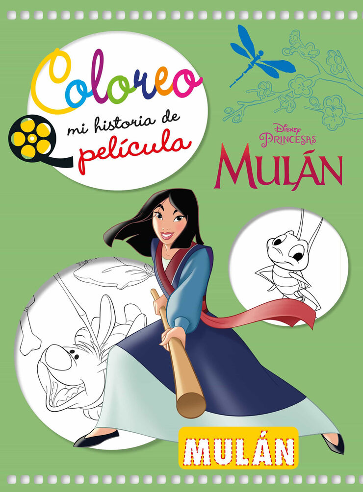 Mulán. Coloreo mi historia de película