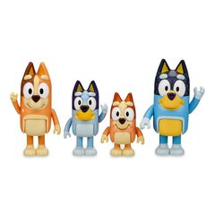 Figuras Bluey Pack 4 surtidos