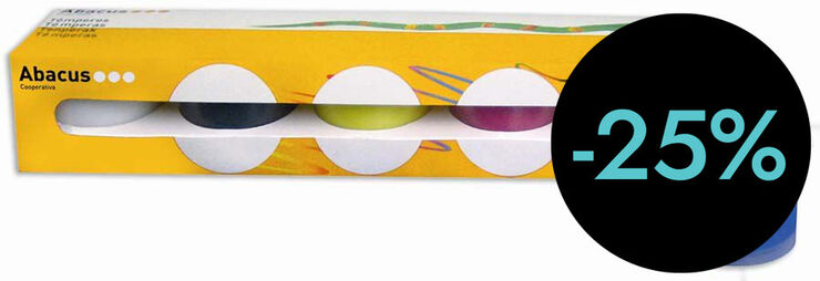 Tèmperes Abacus 40ml 5 colors