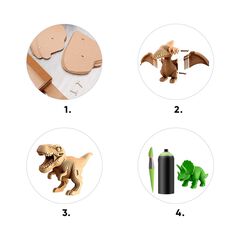 Puzzle 3D Cartonic Dinos Trio