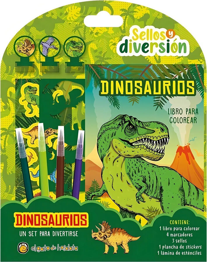 Dinosaurios - Sellos y diversi&oacute;n