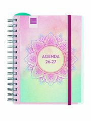 Agenda Finocam Magis Pers 1/4 Sem/Vista Catal&aacute;n 2026-27 Mandala