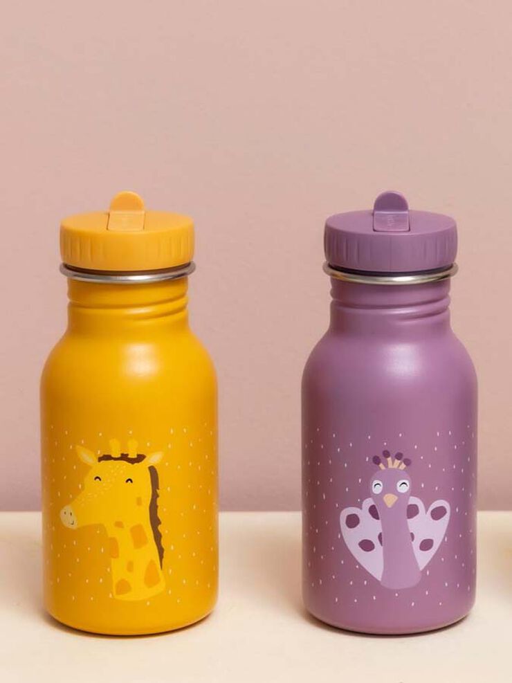 Botella infantil Trixie Acero inoxidable 350ml Mr. Giraffe