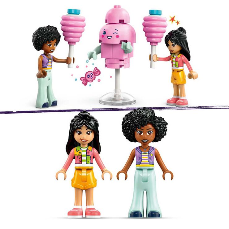 LEGO® LEGO Friends Puesto de Algodón de Azúcar y Moto 42643