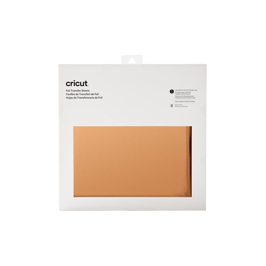 Foil 30x30cm rosa or 8 fulls