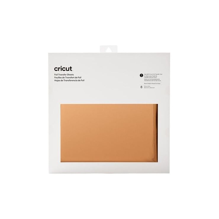 Foil 30x30cm rosa or 8 fulls