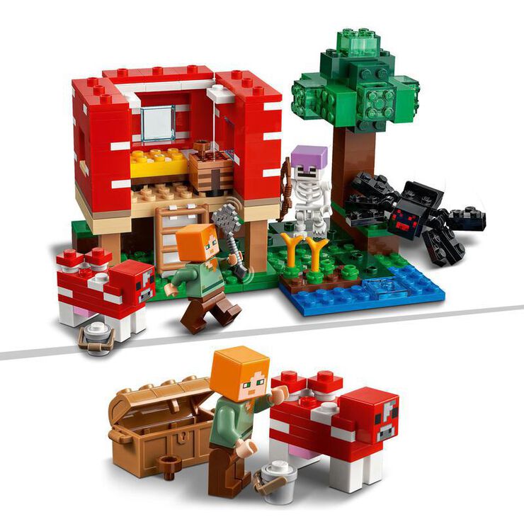 LEGO® Minecraft Casa del Champiñón 21179