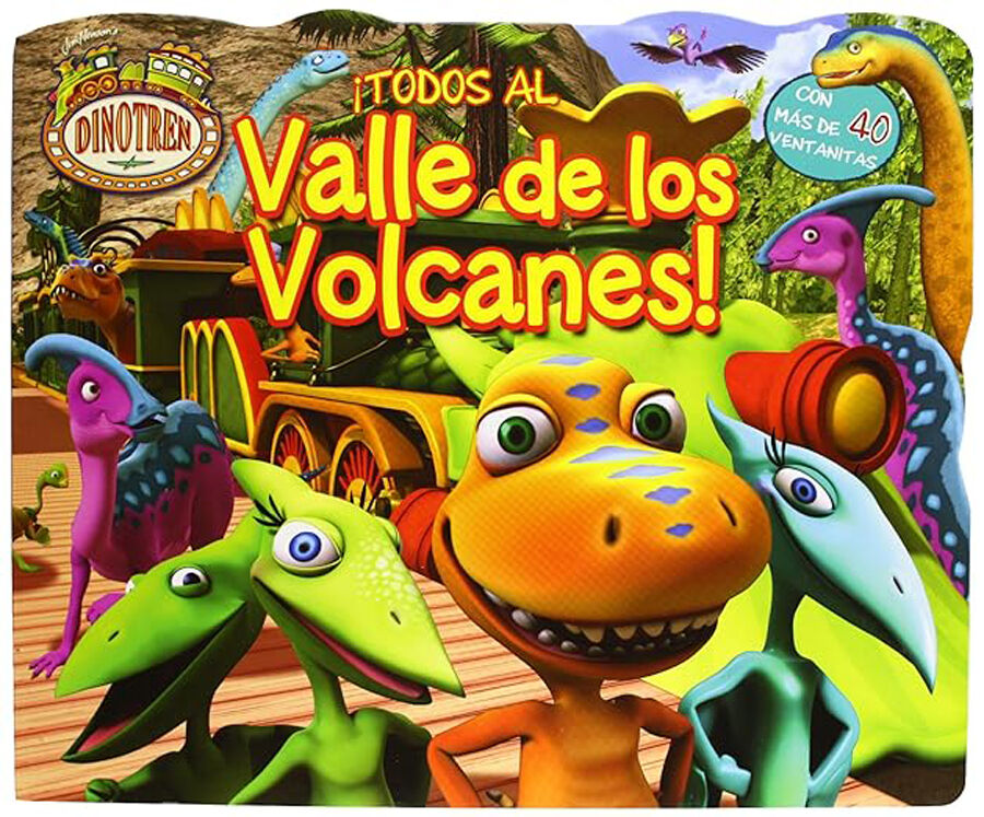 Dinotren. Todos Al Valle De Los Volcanes!