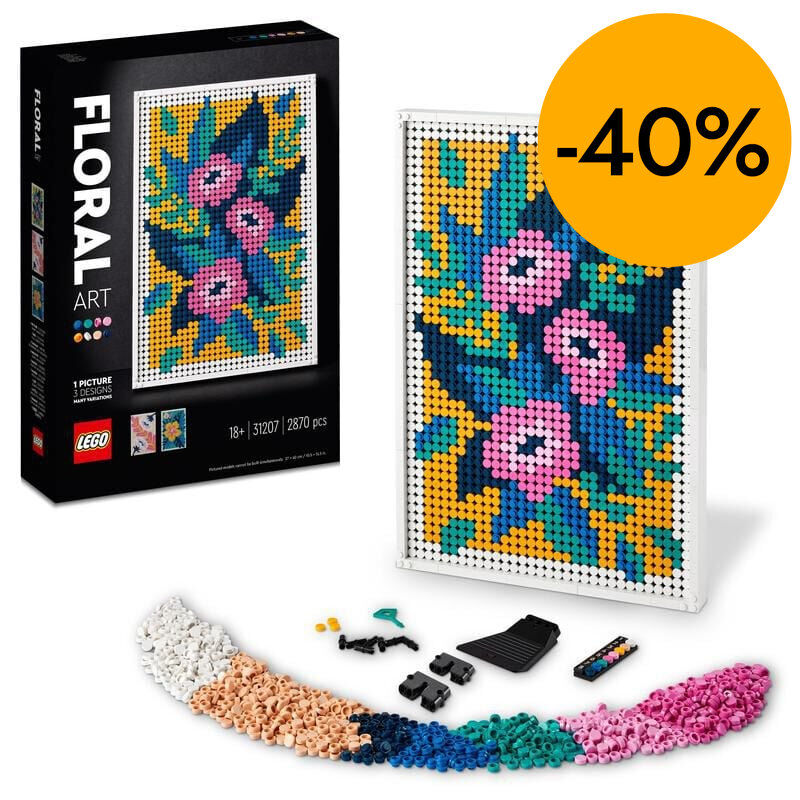 LEGO&reg; ART Arte Floral 31207