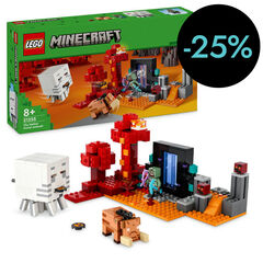 LEGO® Minecraft La Emboscada al Portal del Nether 21255
