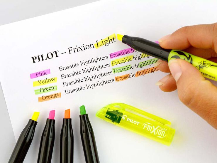 Marcador fluor Pilot Frixion light - Blister 3 colores