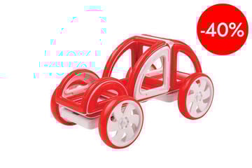 Megaformers Primer Buggy magn&eacute;tico 14 piezas