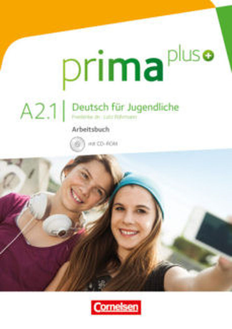 Prima Plus A2.1 Arbeitsbuch+Cd Rom
