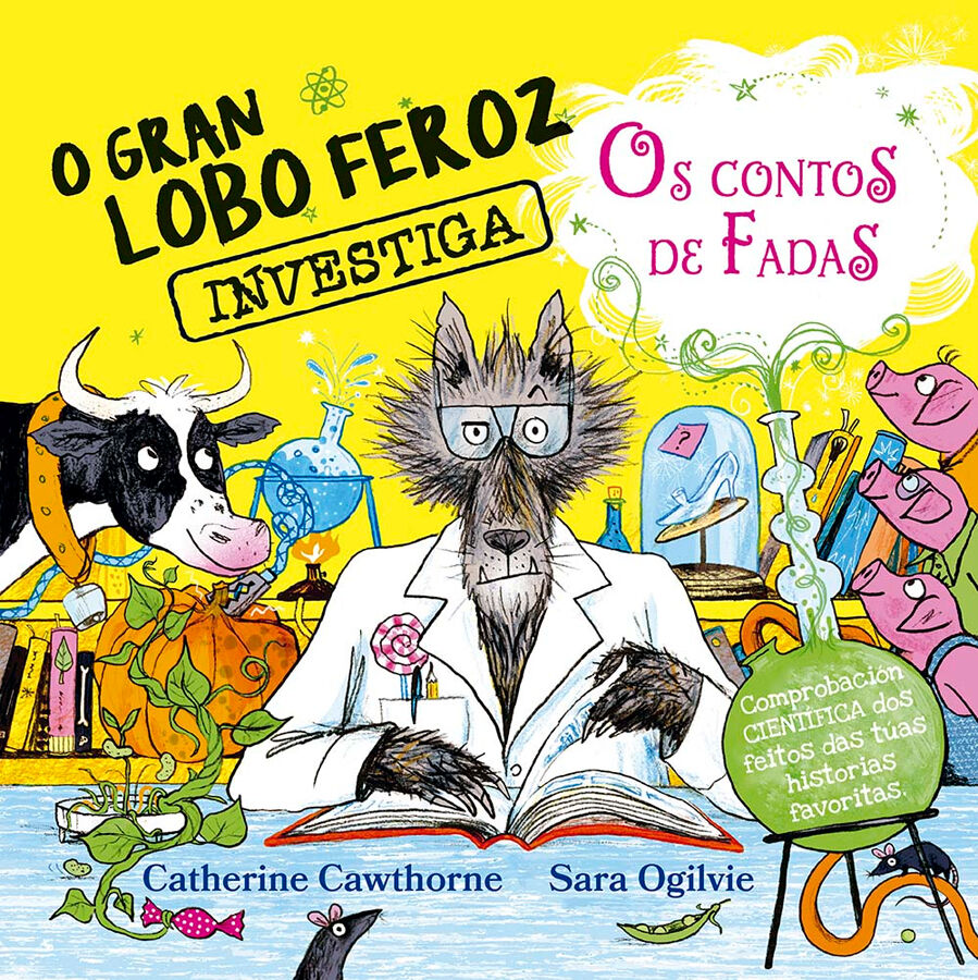 O gran lobo feroz investiga os contos de fadas