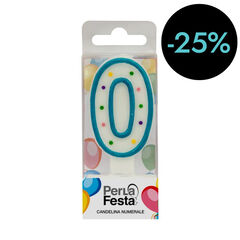 Espelma d'aniversari nº0