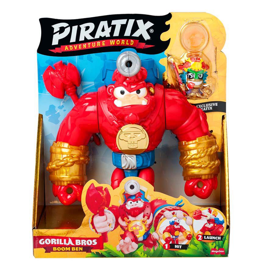 Piratix Crazy Jungle Gorilla Boom Ben