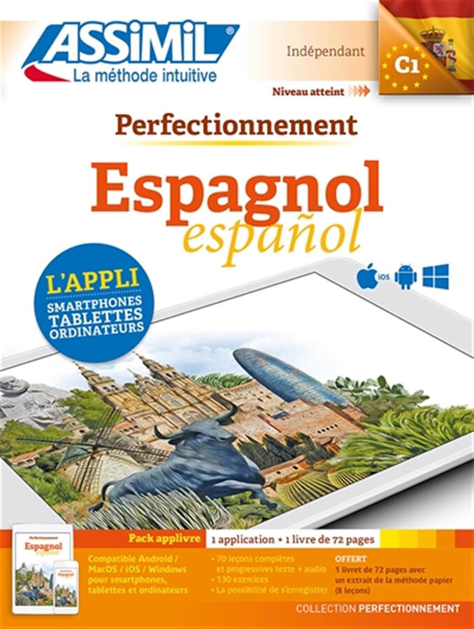 Perfectionnement espagnol (version num&eacute;rique de la m&eacute;thode collection sans pei (French Edition)