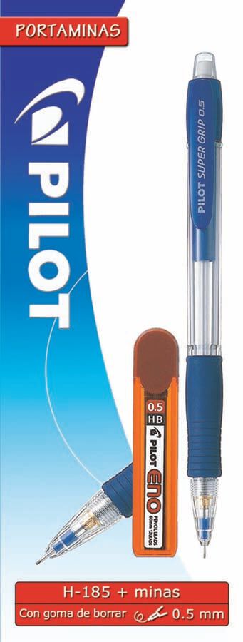 Portamines Pilot Supergrip de 0,5 mm