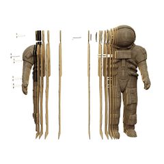 Puzzle 3D Cartonic Astronauta
