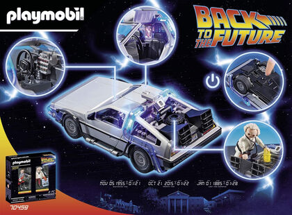 Playmobil Back to the future Cotxe (70317)