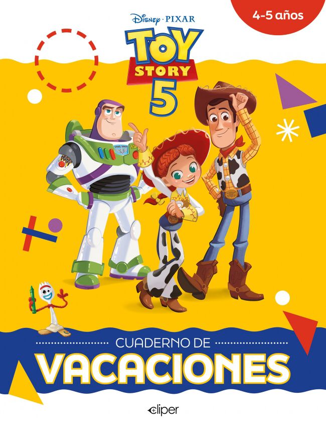 Toy Story 5. Cuaderno de vacaciones (4-5 a&ntilde;os) (Disney. Cuaderno de vacaciones)
