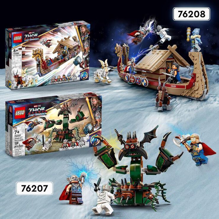 LEGO® Marvel Atac sobre Nou Asgard 76207