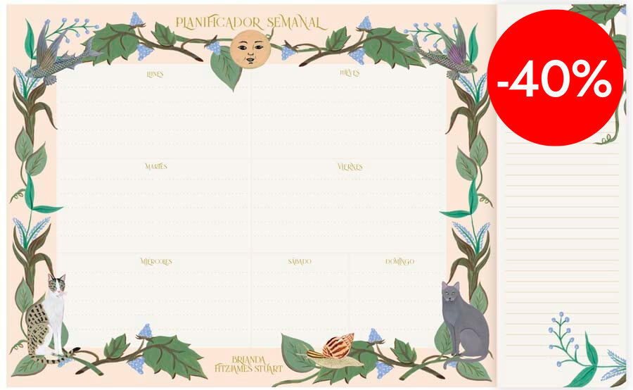 Planificador semanal Brianda