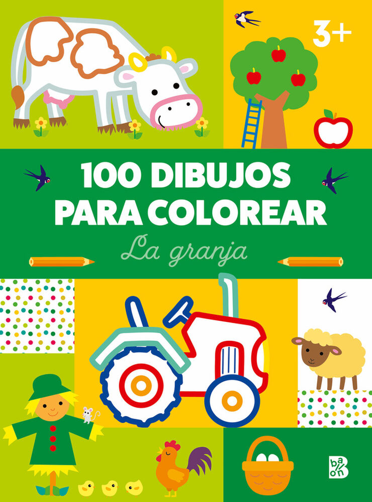 100 Dibujos para colorear - La granja