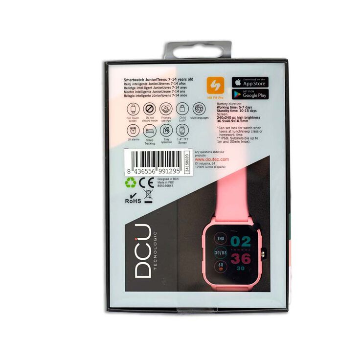 Smartwatch Teens DCU rosa