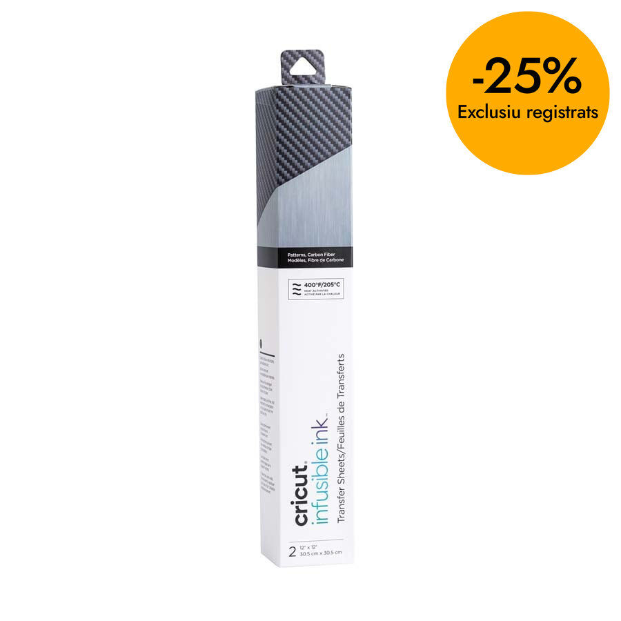 Infusible Ink 30,5x30,5cm Carbon Fiber 2 fulls