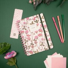 Agenda Finocam Moniquilla E10 setm/vista horitzontal cat 2026 Rosella