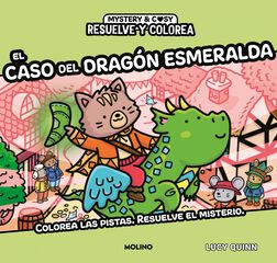 Resuelve y colorea - Resuelve y colorea. El caso del drag&oacute;n esmeralda