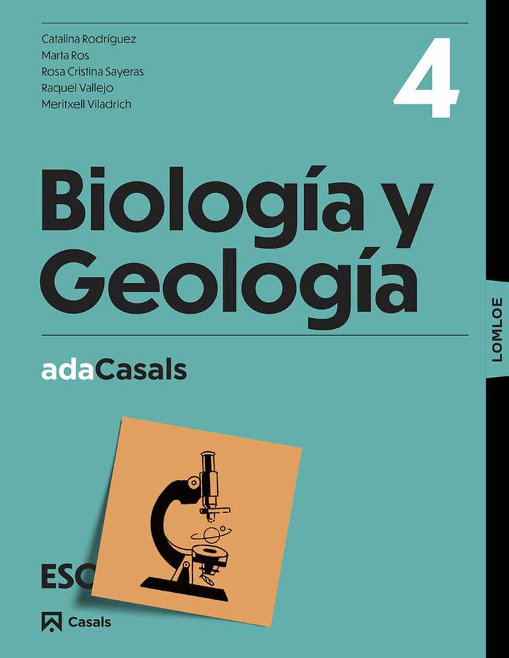 Biología Y Geología 4 Eso Ada Lomloe