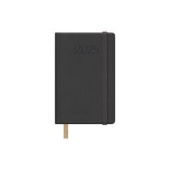 Agenda Samba 8,5x13 sem/vista castellano 2025 negro