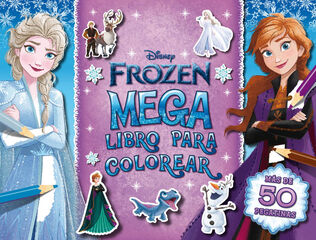 Frozen. Megalibro para colorear 2 Frozen. Megalibro para colorear 2