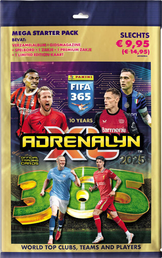 Adrenalyn XL FIFA 365 24/25 Mega Starter Pack